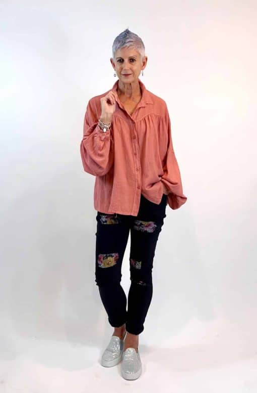 Andy Shirt Peppered Rose