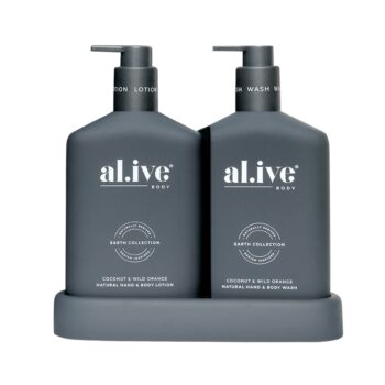 Al.Ive Wash and Lotion -Coconut and Orange - Duo