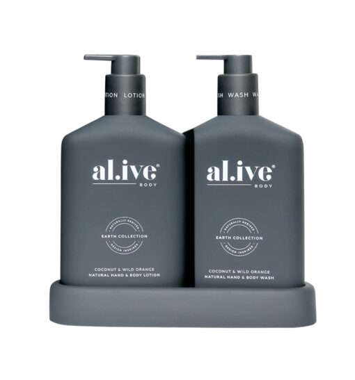 Al.Ive Wash and Lotion -Coconut and Orange - Duo