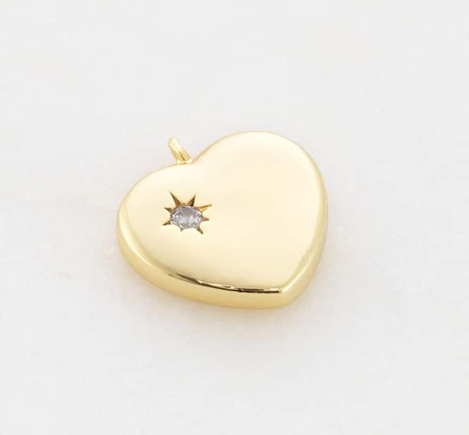 Zafino Heart Charm - Mokye