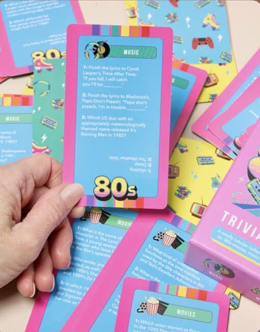 80s Trivia Card - Image 2