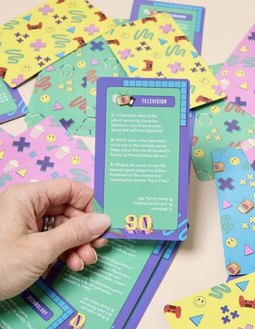 90s Trivia Card Pack - Image 2