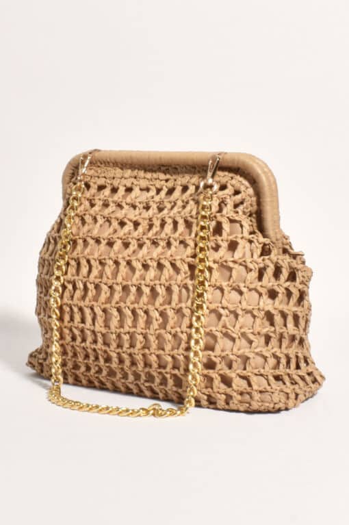 Lucie Open Weave Purse Shoulder Bag