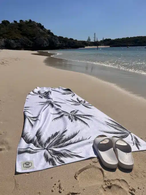 Waffle Beach Towel - Havana - Image 3