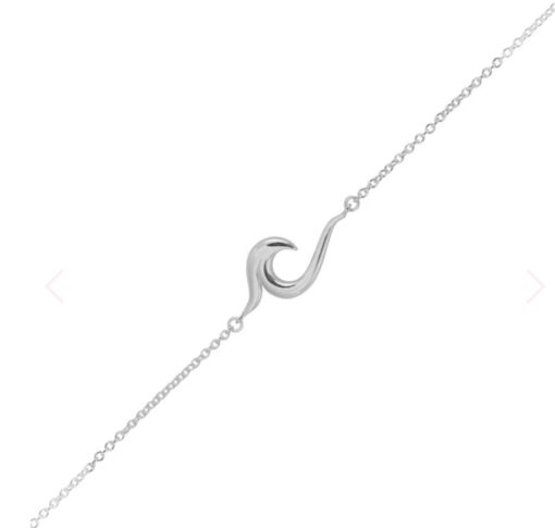 Sterling Silver Wave Bracelet