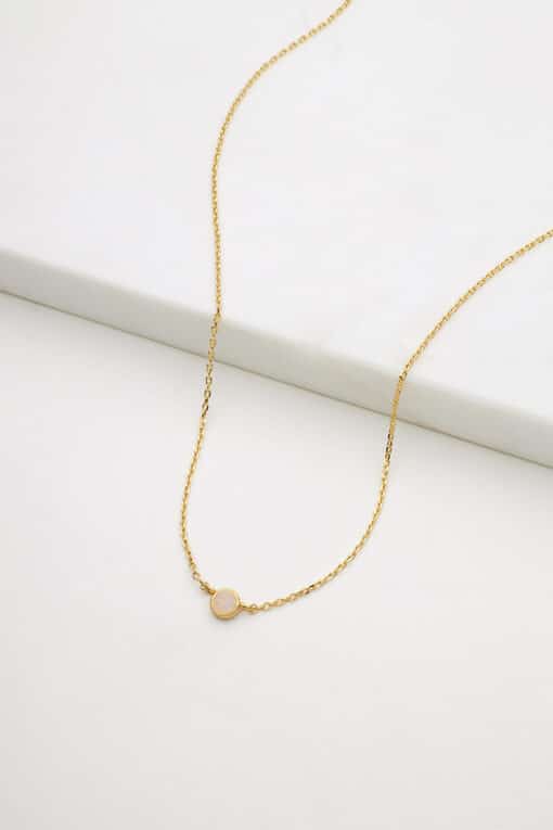 Zafino Single Stone Mini Necklace