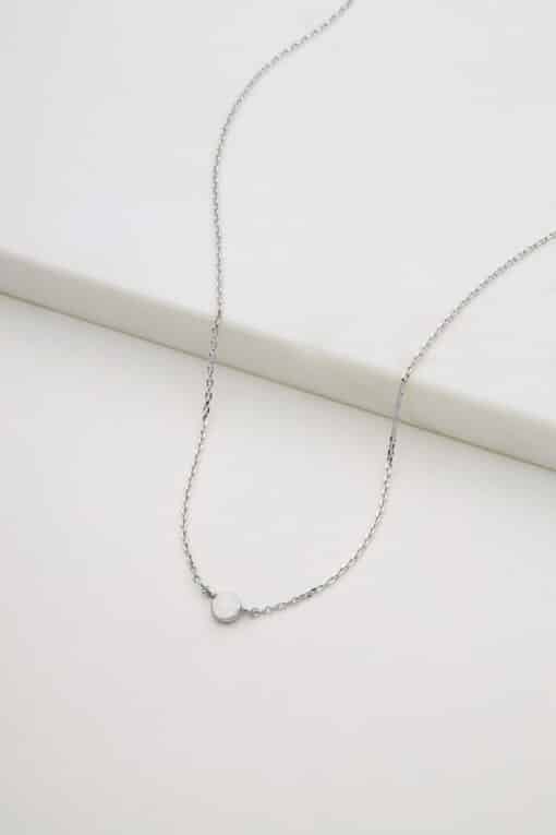 Zafino Single Stone Mini Necklace - Image 2