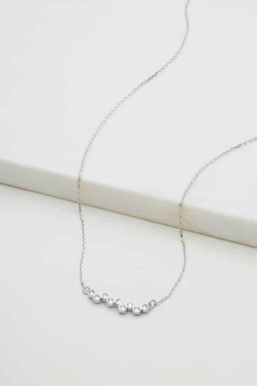 Zafino Scattered Stone Necklace - Image 2