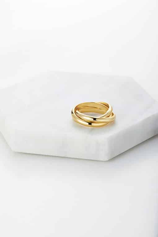 Zafino Anna Ring Gold Plated