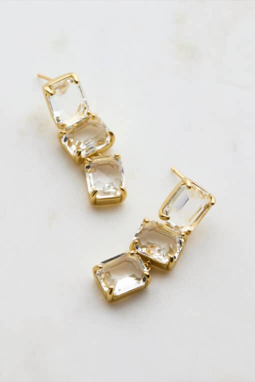 Zafino Talia Earring Clear
