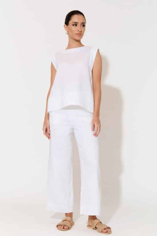 Kita Linen Top White - Image 4