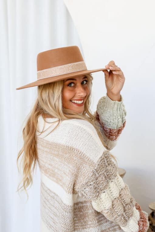River Wool Hat Tan