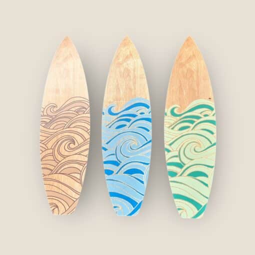 Surfboard Trio Wall Art