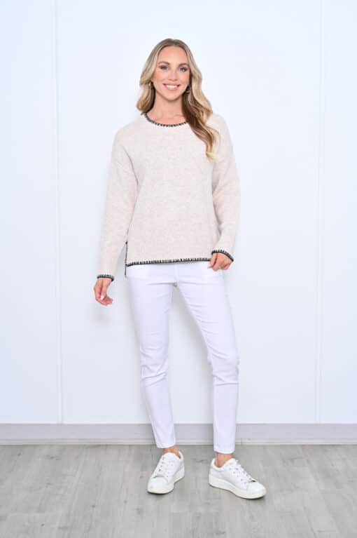 Demi Knit Jumper Cream