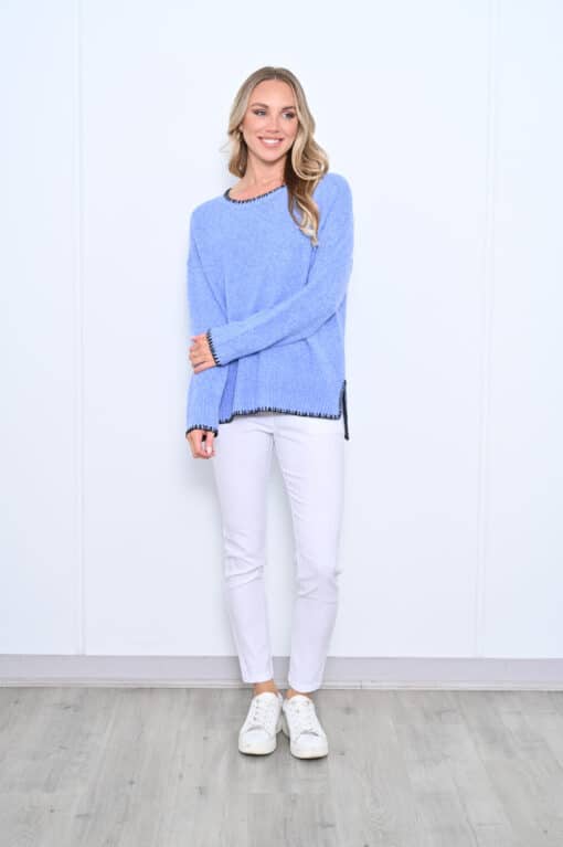 Demi Knit Jumper Blue