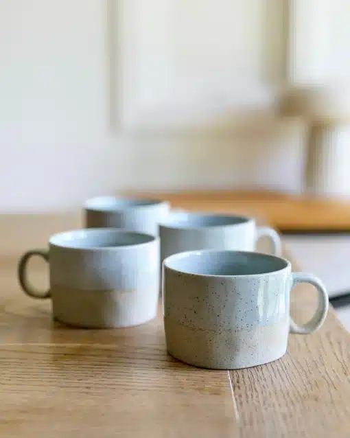 Ceramic Mug Set - Rock