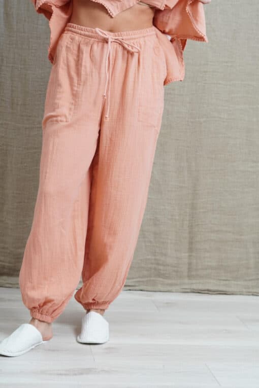 Bindi Lounge Pants - Coral - Image 2