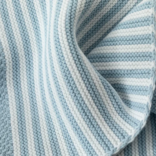 Cotton Knit Blanket - Image 3