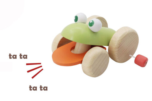 Push Along Croaking Frog - Image 3