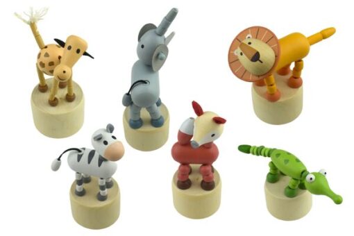 Wooden Dancing Jungle Zebra