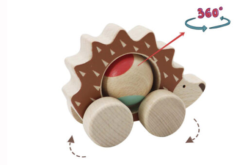 Push Along Spinning Hedgehog - Image 2