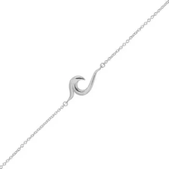 Ocean Wave Bracelet Sterling Silver