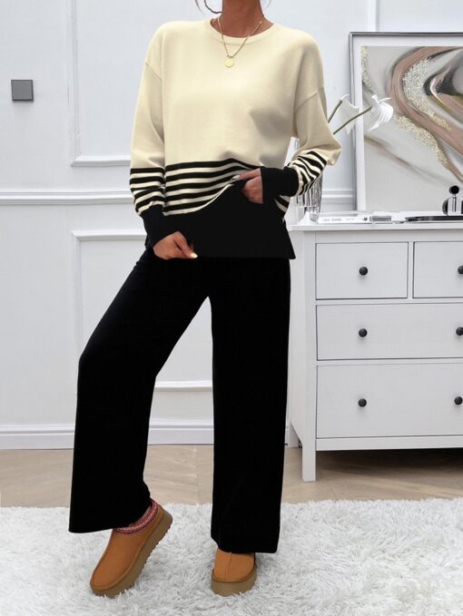 Faith Knit Set Black