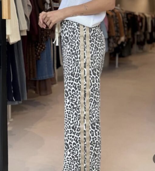 Faded Leopard Racer Pants - Image 2