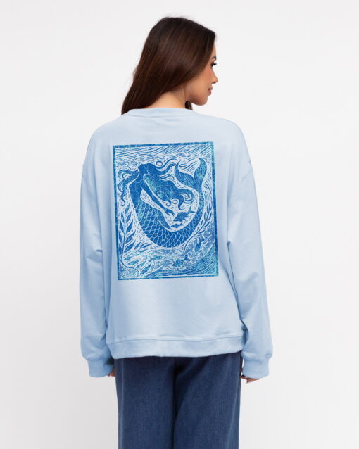 Mermaid Mirage Jumper Blue - Image 2