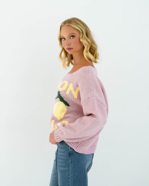 Limoncello Knit Pink - Image 4