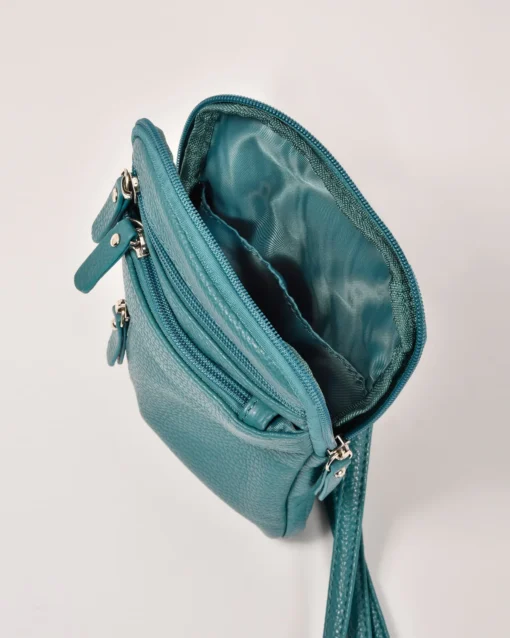Esther Leather Mini Crossbody Bag - Image 2