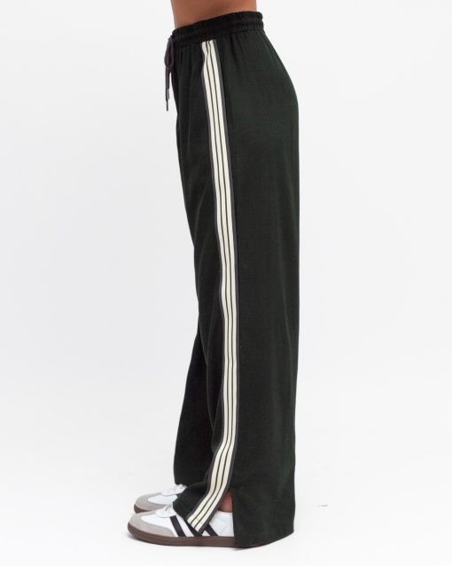 Dark Green Stripe Pant - Image 2